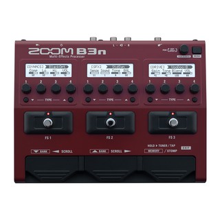 立昇樂器 Zoom B3N 電貝斯 Bass 專用 綜合效果器 效果器 貝斯 原廠公司貨