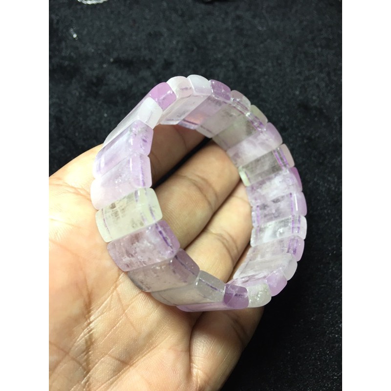美品 透料 紫鋰輝 手排 20mm