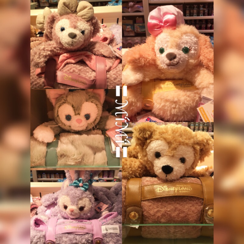 〓 ℳ ḯ ℳ ḯ 〓 《預購》 香港迪士尼- 暖暖毛毯-達菲、雪莉玫、畫家貓