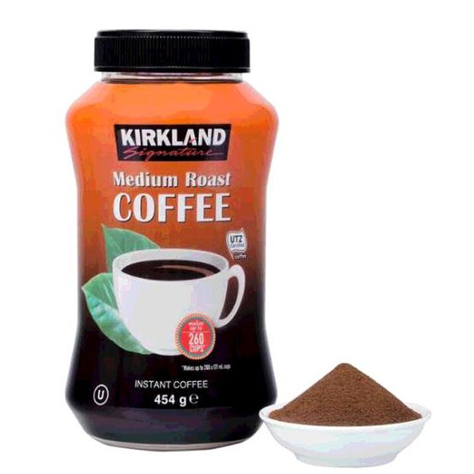 Kirkland Signature 科克蘭 即溶咖啡粉 454公克  三組 W1470825