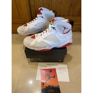 Nike Air Jordan 7 Retro HARE US10.5 現貨 全新 兔寶寶 小白兔 怪物奇兵 白紅