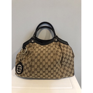 GUCCI SUKEY TOTE 經典 緹花布 手提包 肩背包