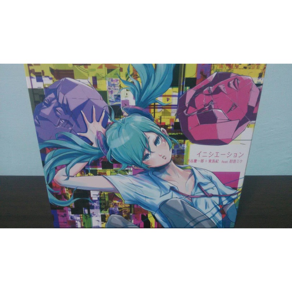 初音未來日版cd 盒套 精美歌詞本渋谷慶一郎 東浩紀イニシエーションfeat 初音ミク巡音ia 蝦皮購物