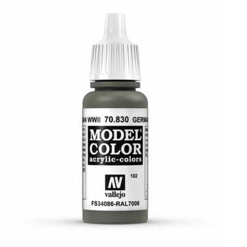 Acrylicos Vallejo AV水漆 模型色彩 Model Color 102 70830 二戰德國戰場色