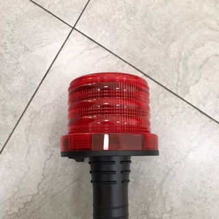 紅閃燈（附發票）太陽能哈雷燈 太陽能燈 太陽警示燈 閃光燈 蘋果燈 小蜜蜂燈 工地燈 閃爍 爆閃燈 交通錐三角錐用BB燈
