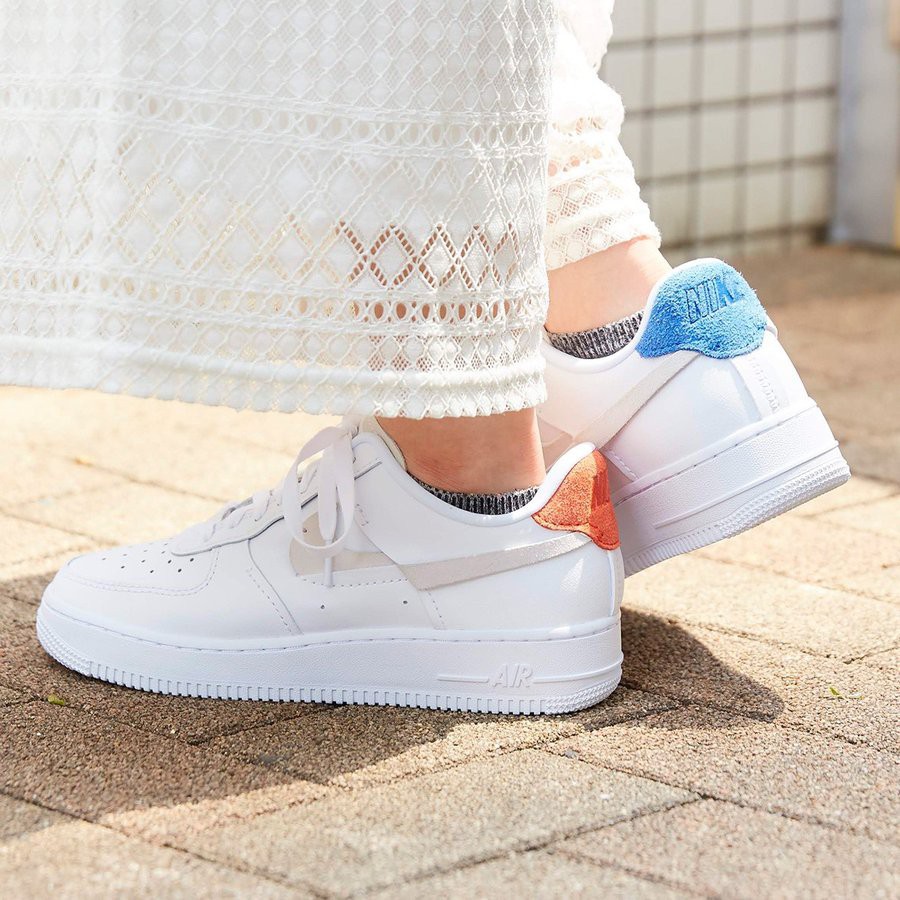 inside out nike air force 1