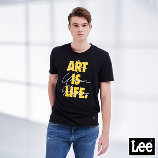 Lee Art is Life涼感短袖T恤 男 黑 Urban Riders 玉石科技 LL210149K11