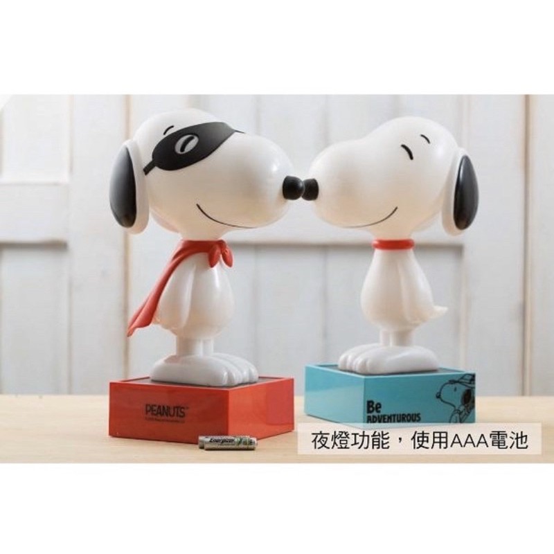 7-11᙭SNOOPY 史努比 超大 立體 公仔 夜燈 超大28公分（私訊免運）