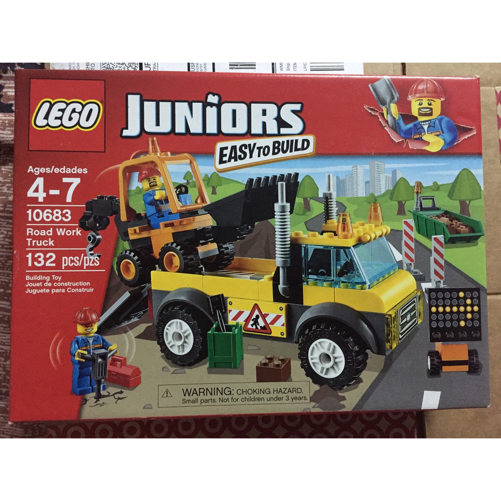 [HAPPY • 積木] Lego Juniors - 10683 - 公路工作卡車