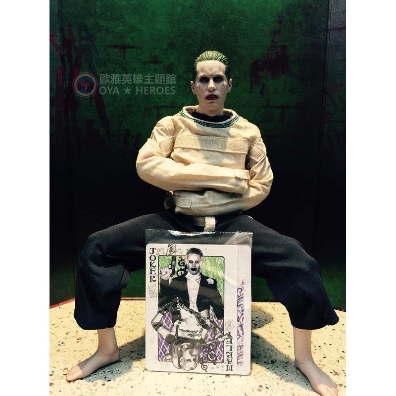 【歐雅英雄主題館】全新 Hot toys MMS373自殺突擊隊 阿卡漢療養院 Joker 小丑