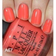 {一軒髮品屋} OPI A67~ 巴西系列~ 珊瑚粉.200元.@另有指緣油.