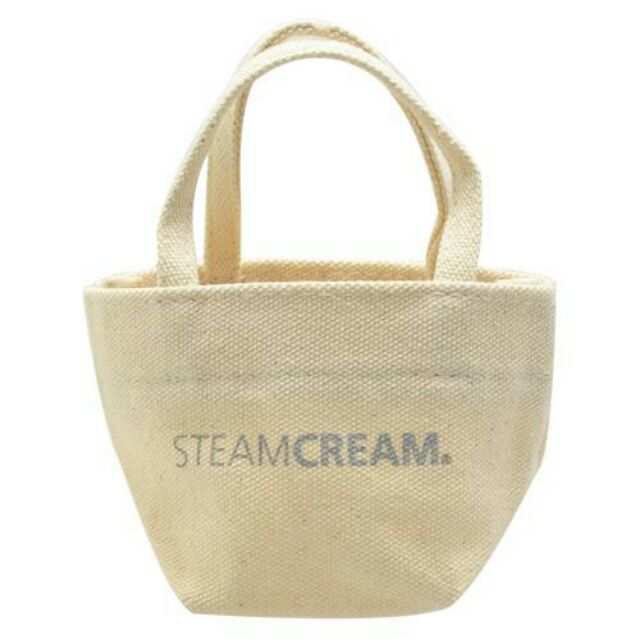 🈸2017 新品 預購加購 STEAMCREAM 純棉蒸氣乳霜收納提袋