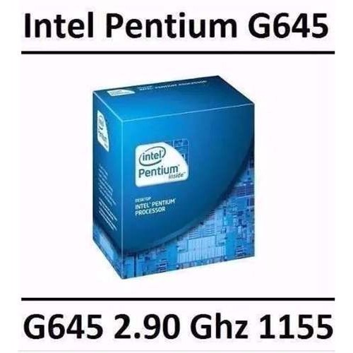 [Stock 1155][雙核心] Intel Pentium G645 /3M Cache, 2.90 GHz