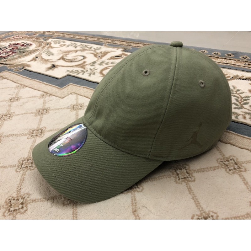 超便宜稀有二手 Kith店鋪販售 JORDAN 飛人喬丹 墨綠色帽子