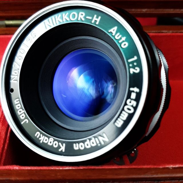 Nikon Nikkor-H auto Nippon Kogaku Japan 50mm F2 定焦標準鏡(附Aid環 