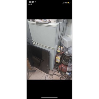 二手中古東元130公升小雙門冰箱，保固3個月