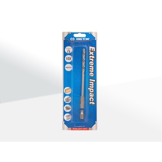 KING TONY 專業級工具 雙溝六角柄不鏽鋼鑽頭4.2mm (KT7E12142-1)