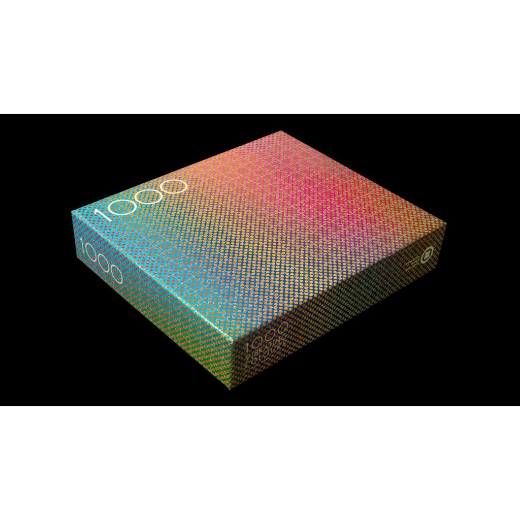 澳洲正版Clemens Habicht’s Color Puzzles, CMYK vibrating 1000片拼圖