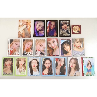 TWICE The year of Yes / Summer Nighs 小卡 閃卡 透卡 DTNA