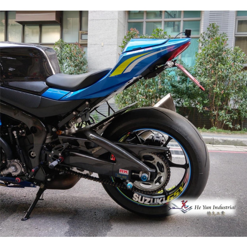 THYIW 赫允工業 SUZUKI GSX-R1000 GSX-R1000 17-19年短牌架 後牌架 車牌架