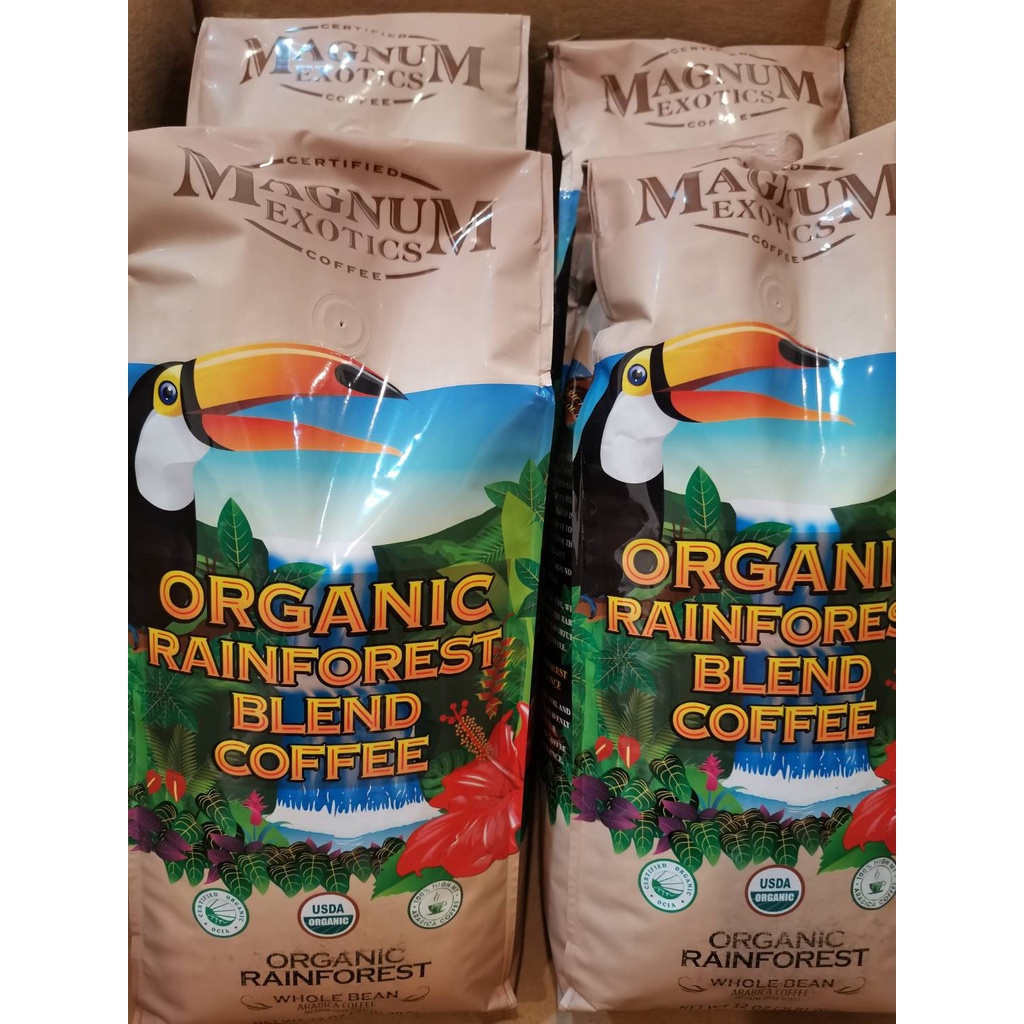 【好市多代購】好市多 Magnum 熱帶雨林有機咖啡豆 907公克  Costco代購