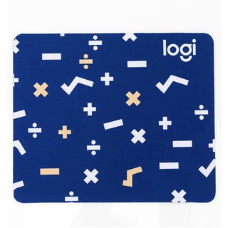 Logitech 羅技原廠封裝 logi 小鼠墊 細緻布面