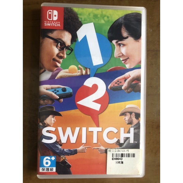 【NS】任天堂 SWITCH 1 2 switch 1-2 SWITCH 中文台版 二手（含瑪利歐賽車8 二手）