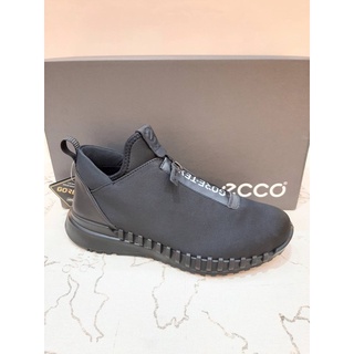 ecco 男ZIPFLEX M 系列 GORE TEX 防水運動休閒鞋，黑 原價7680特價6910