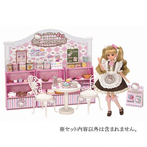 盒損商品TAKARA TOMY莉卡娃娃 licca 莉卡 莉卡娃娃配件 莉卡Hello Kitty 粉紅甜點屋