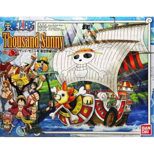 Ws Bandai 航海王海賊王one Piece 偉大的船艦草帽海賊團千陽號新世界篇版模型 蝦皮購物