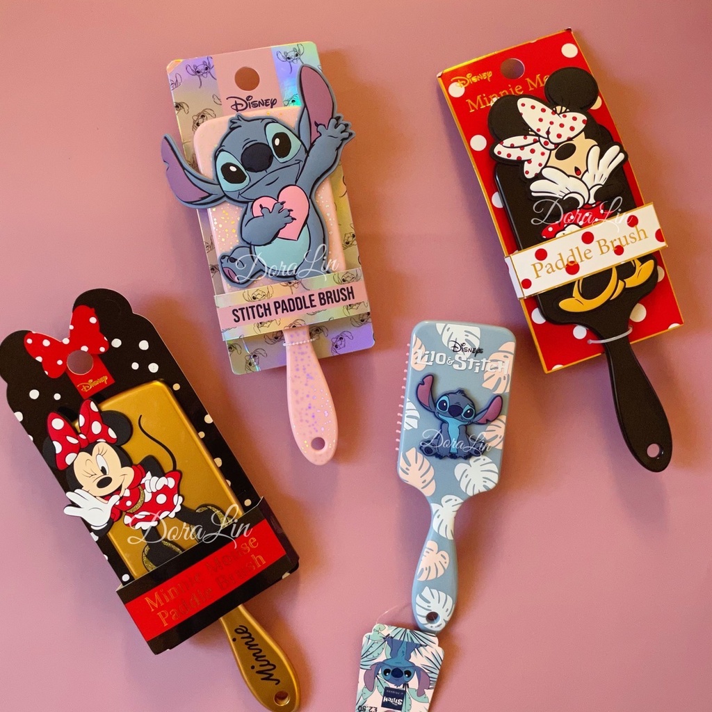 現貨✨🇬🇧 PRIMARK x Disney聯名款 🎀米妮Minnie 史迪奇stitch 造型美髮梳 氣墊梳子 按摩梳