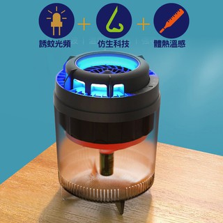 【現貨免運2023新款-送誘蚊劑】小禾幻影2 CCFL冷陰極燈管誘蚊光頻 仿生CO2滅蚊燈 USB吸入式捕蚊燈 一年換新