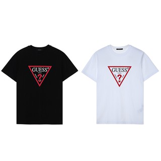 Guess Logo Tee T-shirt 短T 問號 經典Logo 短Tee 大三角 MJ2K9405【高冠國際】