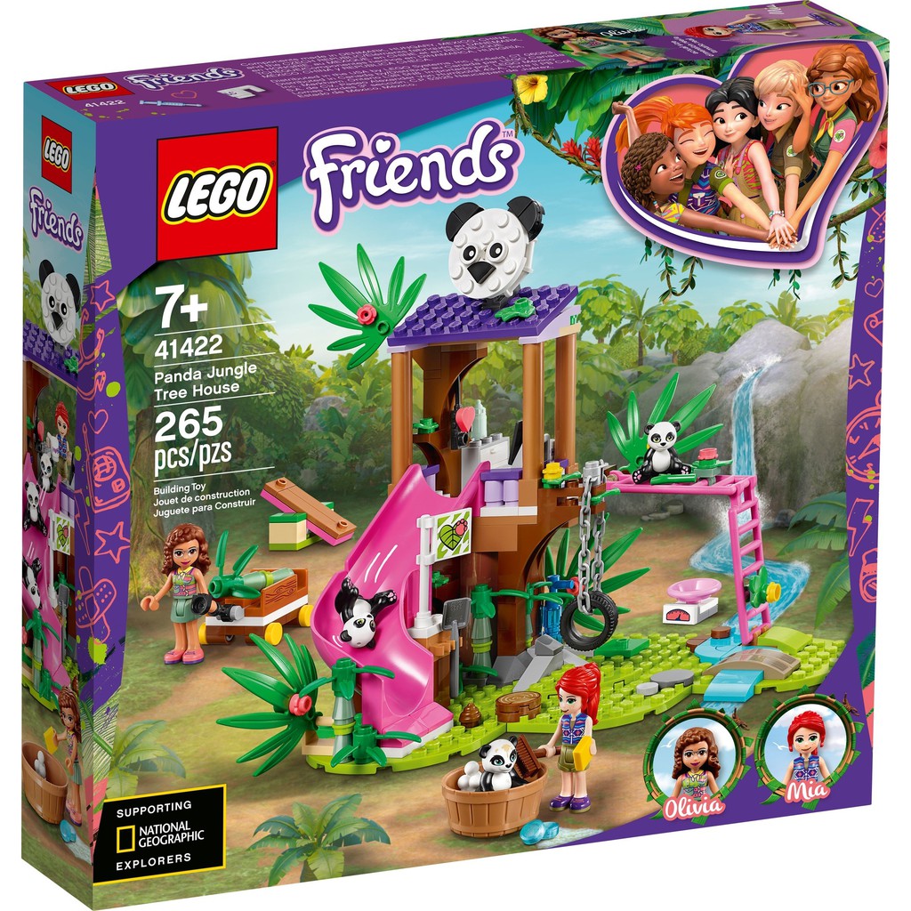 【群樂】盒組 LEGO 41422 Friends-熊貓叢林樹屋 現貨不用等