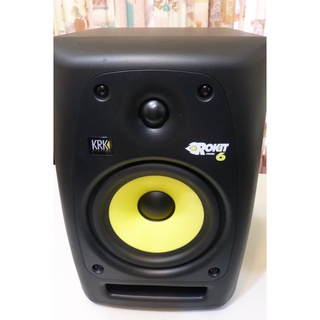 (奇哥器材) 監聽喇叭(黑色) KRK rokit 6 單顆 --------- 二手商品