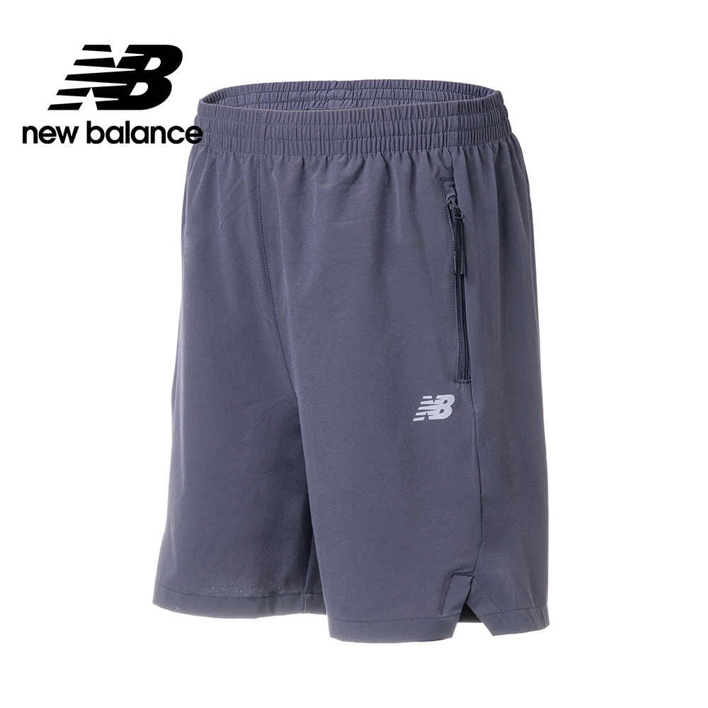 【New Balance】 NB 7吋Q短褲_男性_灰色_5872220185