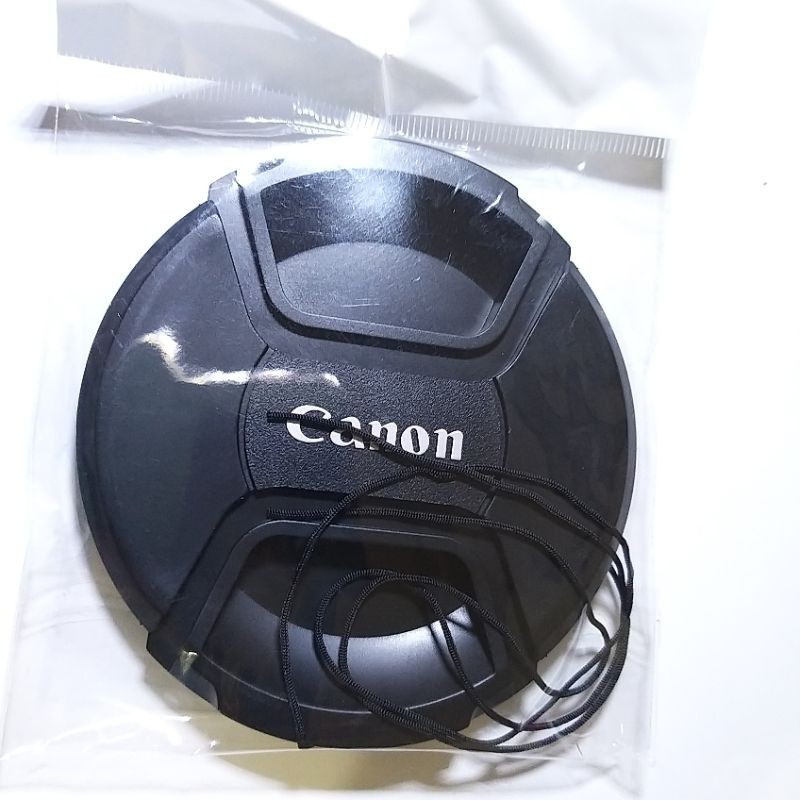 有字 CANON 副廠鏡頭蓋 82mm 內扣式有線鏡頭蓋 鏡頭蓋 適用 CANON 24-70mm 現貨 實拍