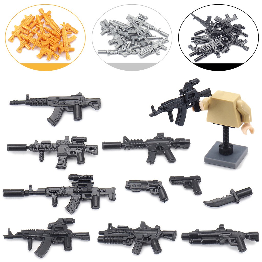 軍事武器特種部隊作戰積木人偶步槍二戰軍隊配件系列diy拼裝戰場moc模型非樂高品牌兼容lego小顆粒男生創意禮物玩具 蝦皮購物