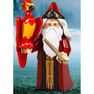 【臺中翔智積木】LEGO 樂高 71028 Harry Potter 哈利波特 2號 阿不思·鄧不利多 鳳凰 福克斯