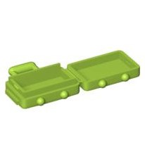 LEGO 樂高 萊姆綠色 行李箱 Suitcase 6226630 37178