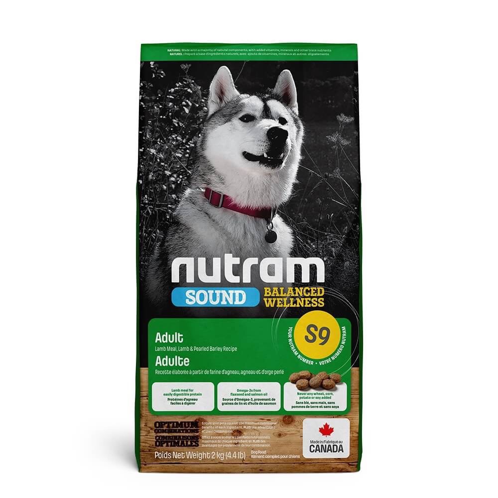 Nutram 紐頓-均衡健康系列- S9成犬(羊肉南瓜)