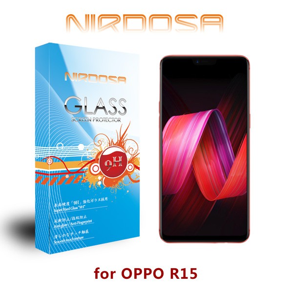 【出清】NIRDOSA OPPO R15 9H 0.26mm 鋼化玻璃 螢幕保護貼