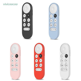 VIVI 適用於Google Chromecast TV 2020語音遙控器的矽膠套保護殼