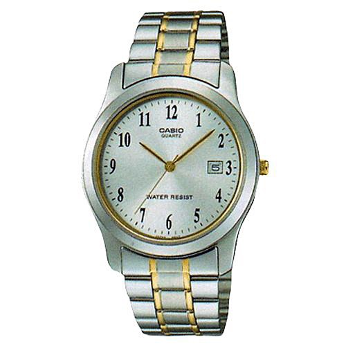 【CASIO】簡約新貴時尚腕錶-數字銀面(MTP-1141G-7B)正版宏崑公司貨