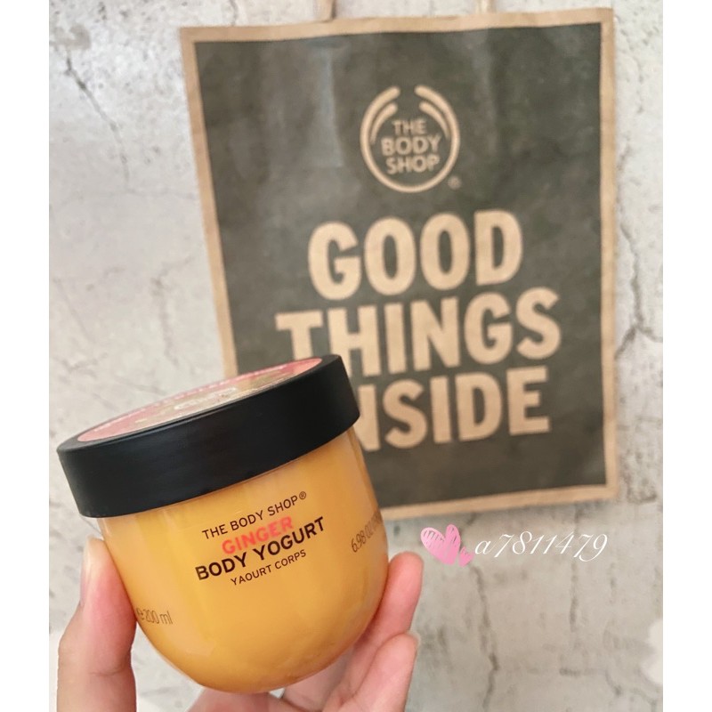 The Body Shop美體小舖薑根美肌優格200ml 2件優惠中 蝦皮購物