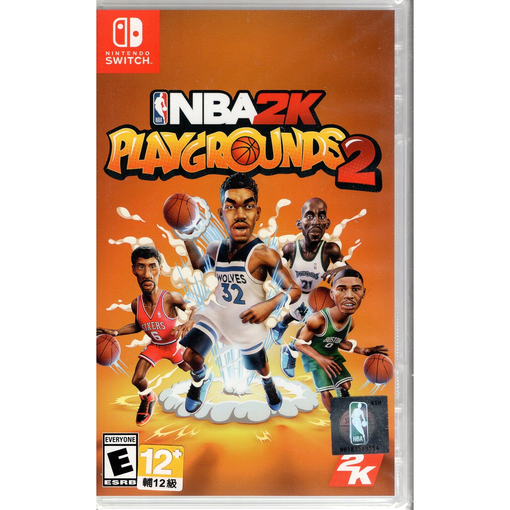 Switch遊戲 NS NBA 2K 熱血街球場 2 NBA 2K Playgrounds 2 中文版【魔力電玩】