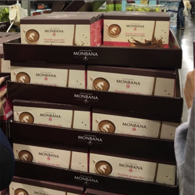 MONBANA 三合一極品可可 巧克力沖泡粉 一盒25包