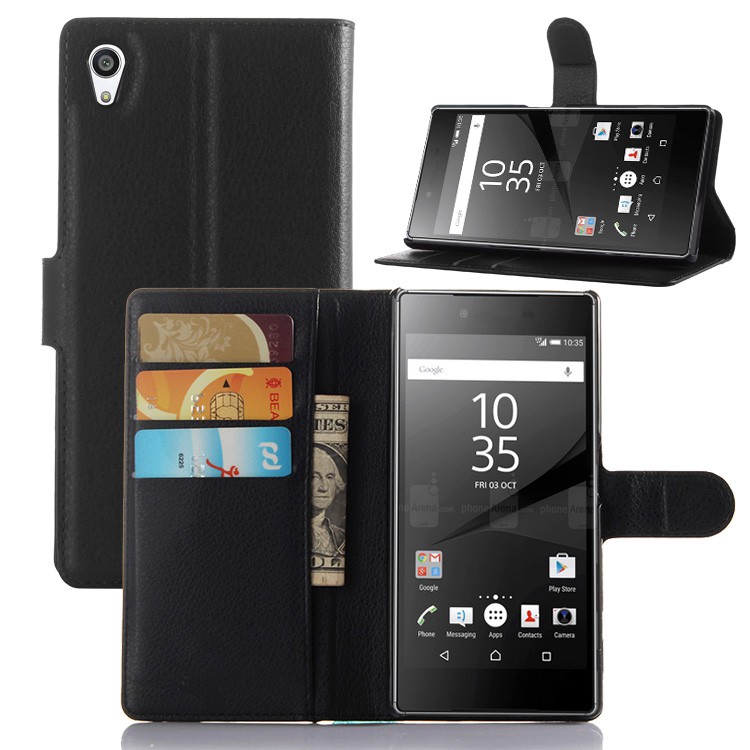 8 色商務翻蓋保護套適用於索尼 Xperia XA XA1 Plus XA2 Ultra 皮革手機殼