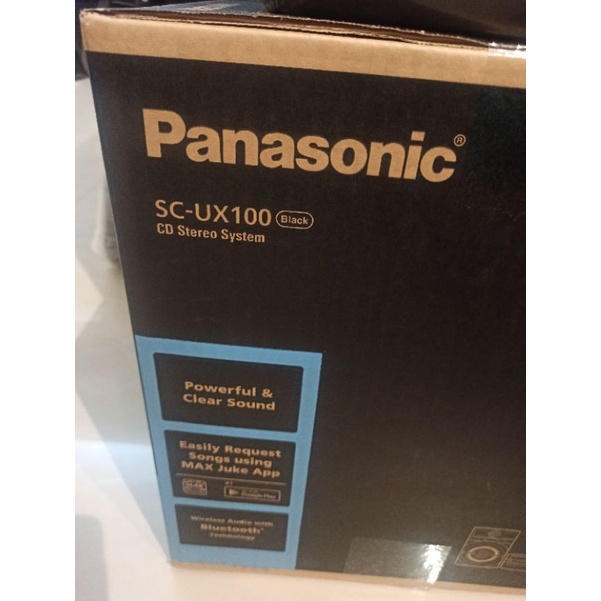 Panasonic國際 CD立體音響組合 SC-UX100
