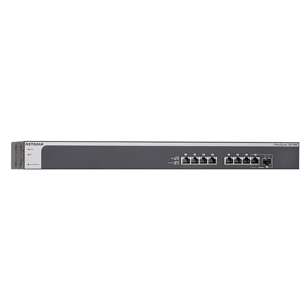 NETGEAR ProSAFE XS708E 8-Port 10G Ethernet Switch (八埠 10Gb)